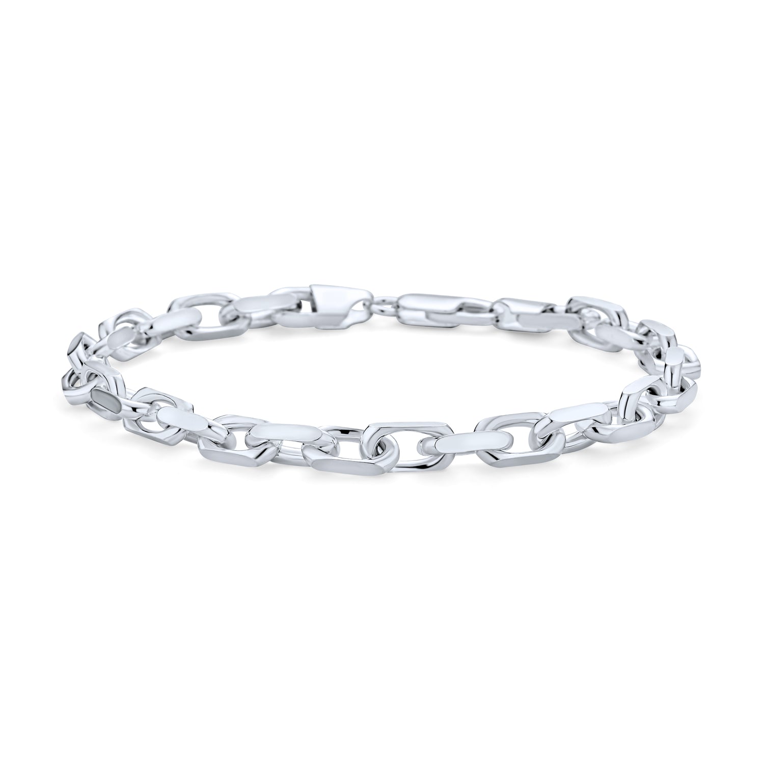 Sterling Silver Anchor Marina Chain Bracelet hotsell - Sterling Silver