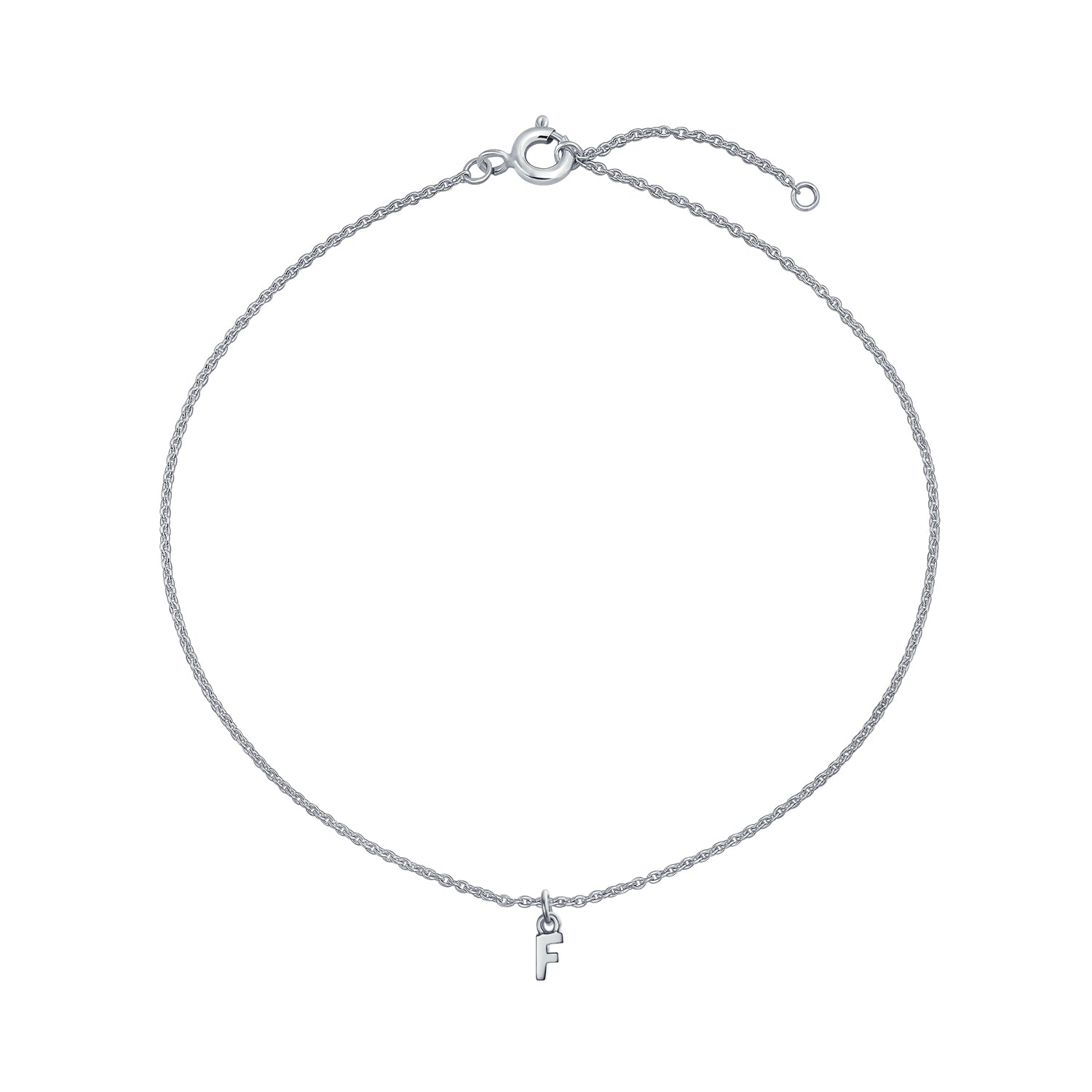Silver Tone F