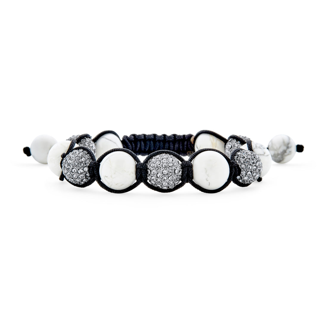 Mens Crystal Pave Ball Inspired by Shamballa Jewels Shamballa Bracelet Bling Jewelry