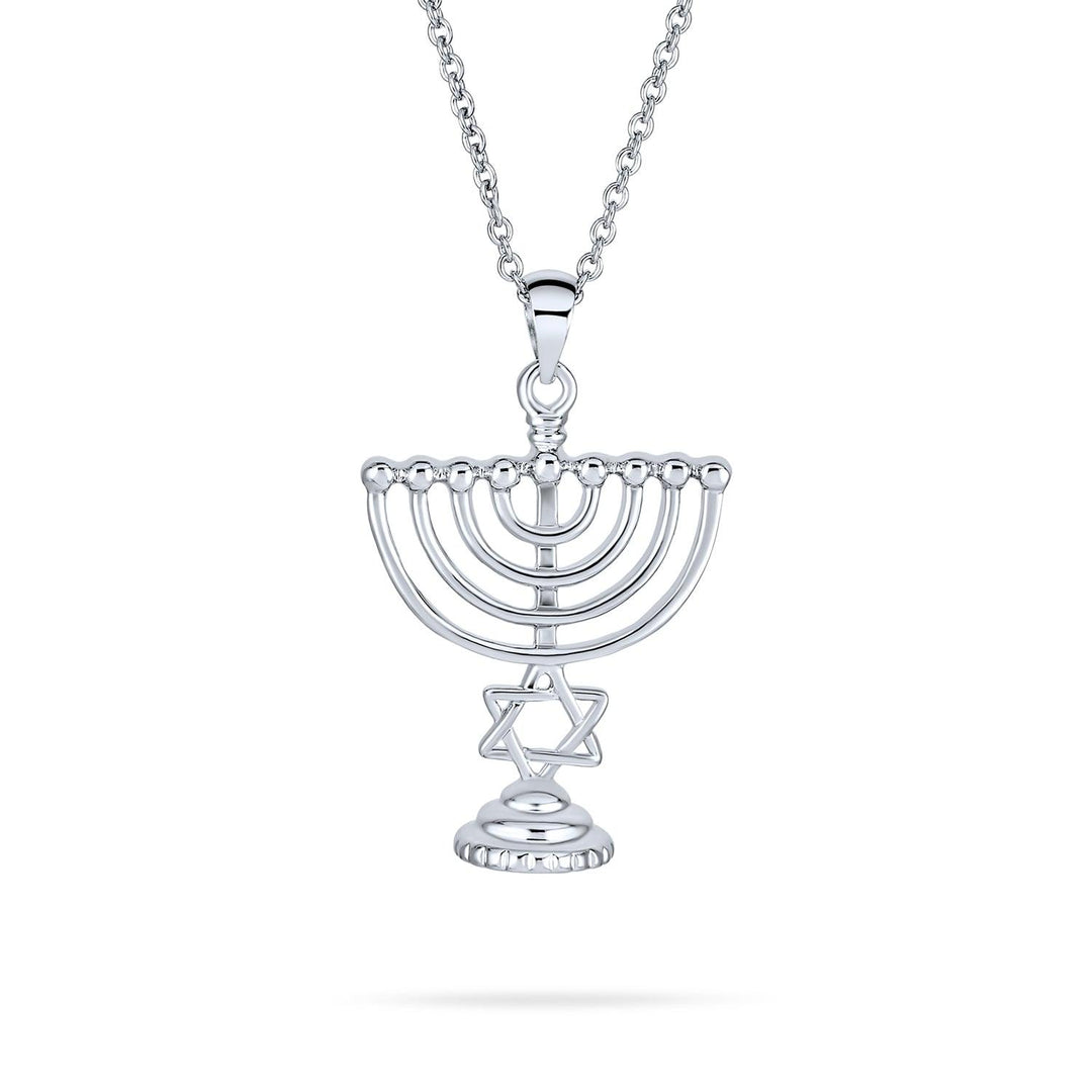 Hanukkah Jewish Jewelry Gifts Star of David Necklaces Pendants Bling Jewelry