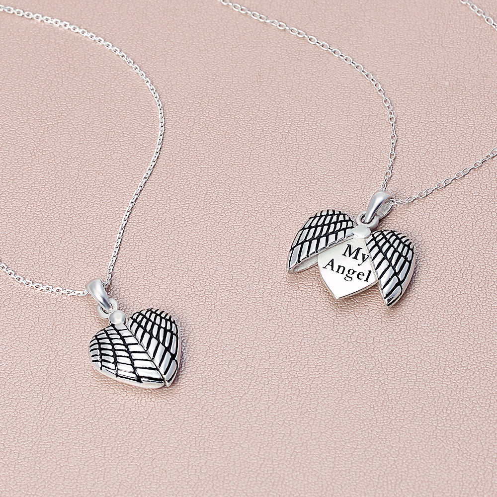 Angel heart locket online