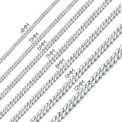 Flat Snake Chain Necklace 080 Gauge Sterling Silver Nickel-Free Italy 16 18 Inch