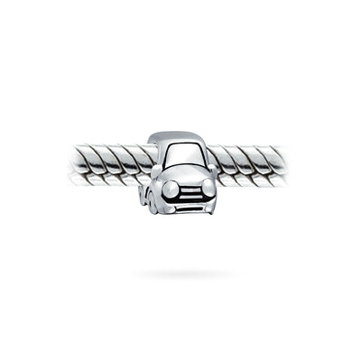 Set of 2 SUV Jeep Car and Sweet Heart New Homeowner Charm Bead Sterling Silver